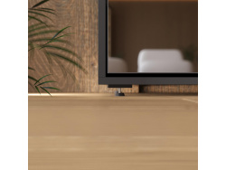 Murphy bed M1 160x200 Vertical Anthracite/Mirror with upholstered frame