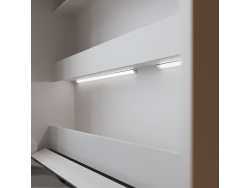 Murphy bed 140x200 horizontal (M2 55cm depth) White/White