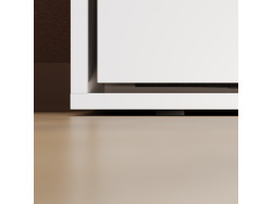 Murphy bed 140x200 horizontal (M2 55cm depth) White/White