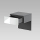 SMARTBett HANGING NIGHTSTAND (40cm depth)  Anthracite / Mirror