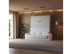 Schrankbett mit Sofa M1 180x200 Vertikal Kaiserberg...