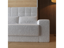 Murphy bed M1 180x200 vertical White/Kaiserberg Oak incl. SOFA  White