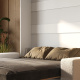 Murphy bed M1 180x200 vertical White/Kaiserberg Oak incl. SOFA  White