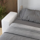 Murphy bed M1 180x200 vertical White/Kaiserberg Oak incl. SOFA  White