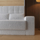Murphy bed M1 180x200 vertical White/Kaiserberg Oak incl. SOFA  White