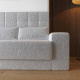Murphy bed with Sofa M1 180x200 Vertical White/White Gloss  SOFA  White