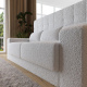 Murphy bed with Sofa M1 180x200 Vertical White/White Gloss  SOFA  White