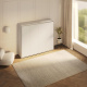 SMARTBett Schrankbett 160x200 Horizontal M2 Tiefe 55cm Weiss