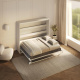 SMARTBett Schrankbett 160x200 Horizontal M2 Tiefe 55cm Weiss