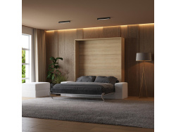 Schrankbett mit Sofa M1 180x200 Vertikal Kaiserberg...