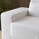 Murphy bed with Sofa M1 180x200 vertical Kaiserberg  Oak/White SOFA  White