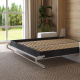 Murphy bed with Sofa M1 180x200 vertical Kaiserberg  Oak/White SOFA  White