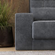 Murphy bed with Sofa M1 180x200 vertical Anthracite incl. SOFA Anthracite with armrests 11cm width