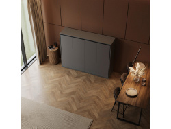 Murphy bed M2 140x200 Horizontal Anthracite