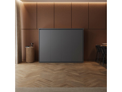 Murphy bed M2 140x200 Horizontal Anthracite