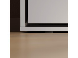 Schrankbett SMARTBett  140x200 Horizontal (M2 55cm Tiefe) Perlgrau