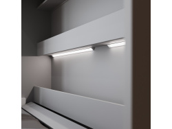 Murphy bed SMARTBett  140x200 Horizontal (M2 55cm depth) Pearl Grey