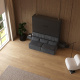 SMARTBett HANGING NIGHTSTAND.( 40cm depth) Anthracite/Anthracite Stoff