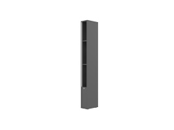 SMARTBett schmales Standregal M1 (Breite 23 cm) inkl.LED