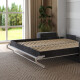 Murphy bed  incl.SOFA Anthracite  M1 180x200 vertical  White/White High Gloss   with Armrests 11cm width