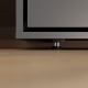 Murphy bed M2 140x200 Horizontal Anthracite with upholstered frame without lighting