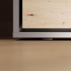 Murphy bed M2 (55cm depth) 140x200 Horizontal Anthracite/Wild oak