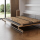 Murphy bed 140x200 horizontal (M2 55cm depth) White/White without lighting Without upholstery frame