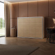 Murphy bed 140x200 horizontal (M2 55cm depth) White/White without lighting Upholstered frame