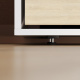Murphy bed 140x200 horizontal (M2 55cm depth) White/White without lighting Upholstered frame