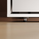 Murphy bed 140x200 horizontal (M2 55cm depth) White/Pearl Grey