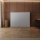 Murphy bed 140x200 horizontal (M2 55cm depth) White/Pearl Grey