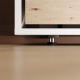 Murphy bed 140x200 horizontal (M2 55cm depth) White/Wild Oak