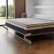 Murphy bed 140x200 horizontal (M2 55cm depth) White/Wild Oak