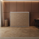 Murphy bed 140x200 horizontal (M2 55cm depth) White/Wild Oak