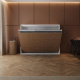 Murphy bed 140x200 horizontal (M2 55cm depth) White/Wild Oak