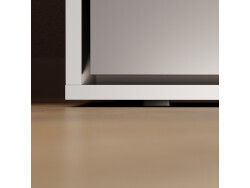 Murphy bed SMARTBett  140x200 Horizontal (M2 55cm depth) Pearl Grey/Anthracite without upholstered frame without lighting