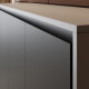 Murphy bed SMARTBett  140x200 Horizontal (M2 55cm depth) Pearl Grey/Anthracite without upholstered frame without lighting