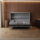 Murphy bed SMARTBett  140x200 Horizontal (M2 55cm depth) Pearl Grey/Wild Oak