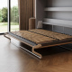 Murphy bed SMARTBett  140x200 Horizontal (M2 55cm depth) Pearl Grey/Wild Oak