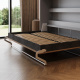Murphy bed SMARTBett  140x200 Horizontal (M2 55cm depth) Pearl Grey/Wild Oak