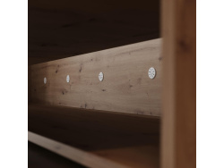 Murphy bed SMARTBett 140x200 Horizontal(M2 55cm depth) Wild Oak