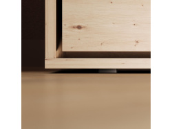 Murphy bed SMARTBett 140x200 Horizontal(M2 55cm depth) Wild Oak