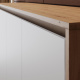 Murphy bed SMARTBett 140x200 Horizontal(M2 55cm depth) Wild Oak/White