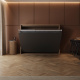 Murphy bed SMARTBett 140x200 Horizontal(M2 55cm depth) Wild Oak/Anthracite incl. lighting without upholstery frame