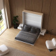 SMARTBett HANGING NIGHTSTAND.( 40cm depth) White / White Fabric.