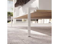SMARTBett Murphy bed Classic 140x200 Horizontal Wild oak