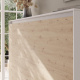 SMARTBett Murphy bed Classic 140x200 Horizontal Wild oak