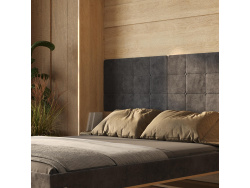 Rückenteil gepolstert für SMARTBett Schrankbett M1 140x200 - 2x77cm  Anthrazit
