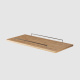 Sofatablett zur Armlehne 26 cm