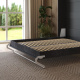 Schrankbett M1(40 cm Tiefe) 140x200 Vertikal Anthrazit